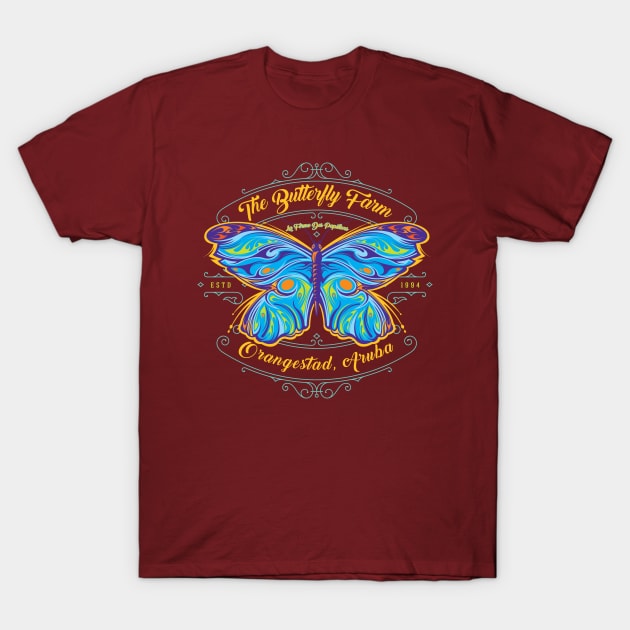 Butterfly Farm T-Shirt by spicoli13